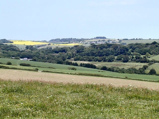 Portrait or photograph of Daphne du Maurier: Menabilly. Hidden by the woodland, Menabilly was the home of Daphne du Maurier, and the inspiration for Manderley i