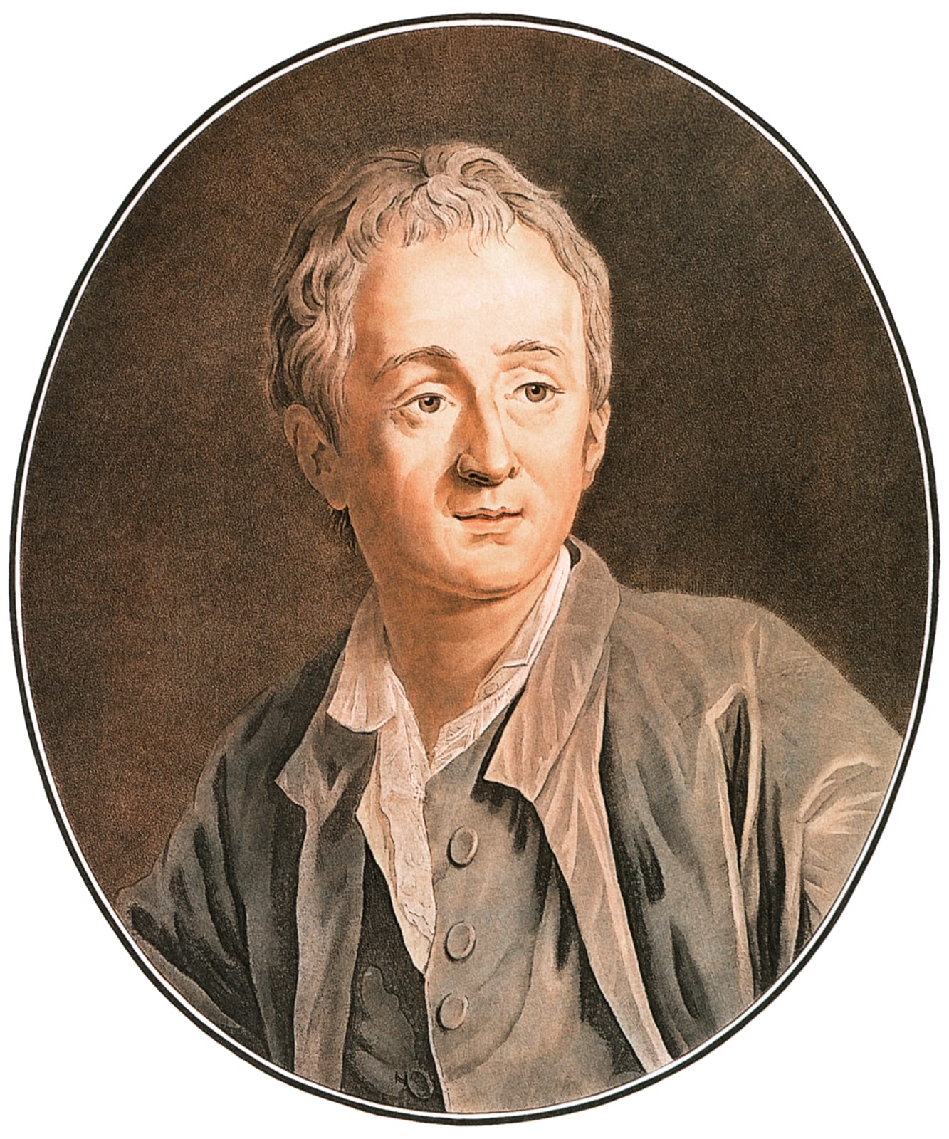 Portrait or photograph of Denis Diderot: Denis Diderot