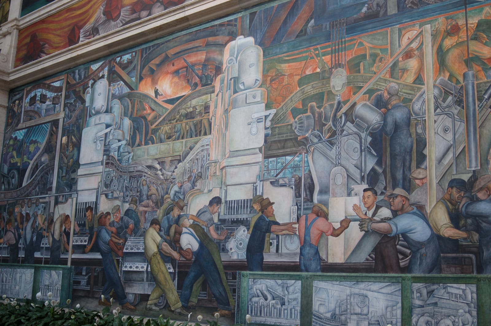 Portrait or photograph of Diego Rivera: Diego Rivera - Detroit Industry Murals