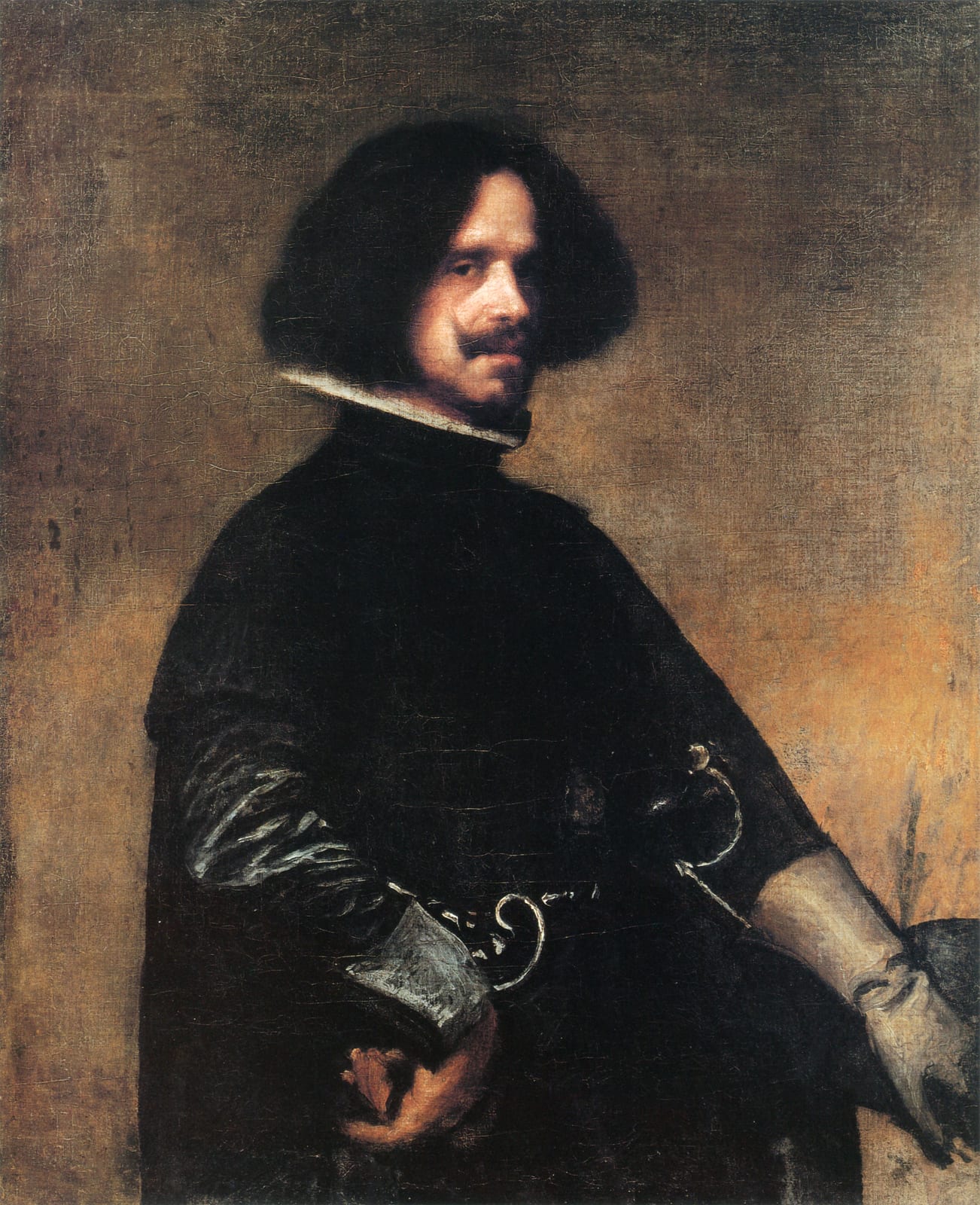 Work or historical image connected to Diego Velazquez: Self-portrait by Diego Velázquez