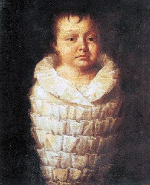 Portrait or photograph of Dionysios Solomos: Dionysios Solomos baby by Koutoyzis