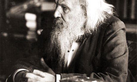 Portrait or photograph of Dmitri Mendeleev: Dmitri Mendeleev