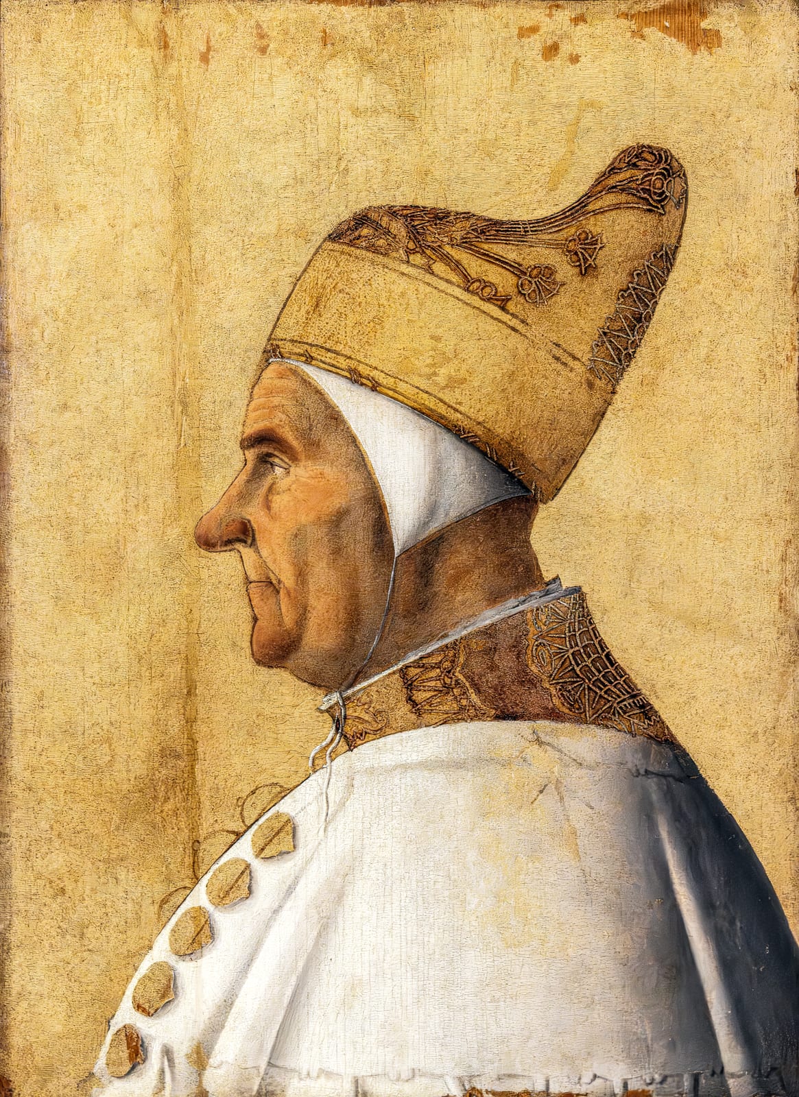 Image connected to Dogen: (Venice) Doge Giovanni Mocenigo by Gentile Bellini - Correr Museum