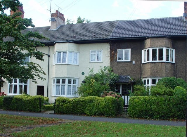 Portrait or photograph of Dorothy L. Sayers: 78, 80, 82 Westbourne Avenue The plaque on 80 Westbourne Avenue reads: "DOROTHY L SAYERS Writer and Scholar lived h
