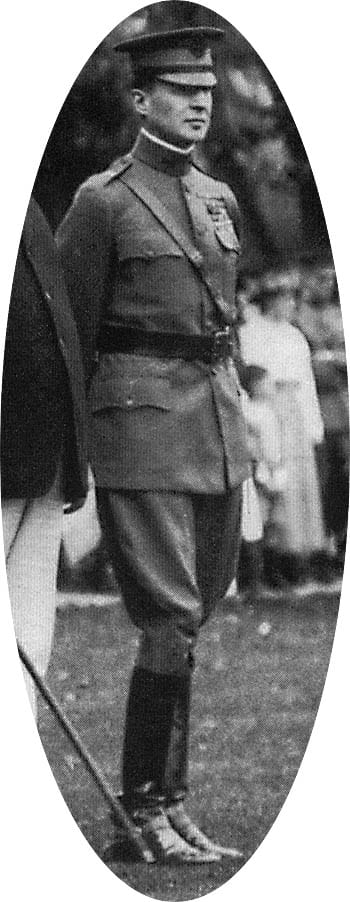 Portrait or photograph of Douglas MacArthur: Douglas MacArthur as West Point Superintendent