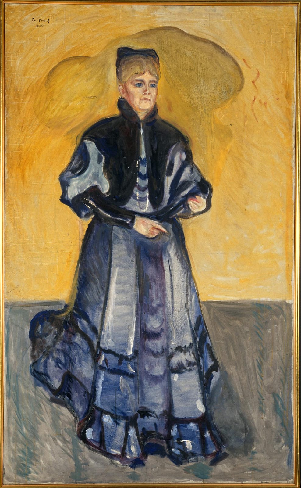 Image connected to E. M. Forster: Edvard Munch - Elisabeth Förster-Nietzsche - MM.M.00378 - Munch Museum
