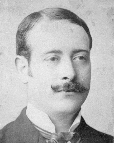 Portrait or photograph of Egas Moniz: António Egas Moniz, Portuguese Member of Parliament during the Constitutional Monarchy.