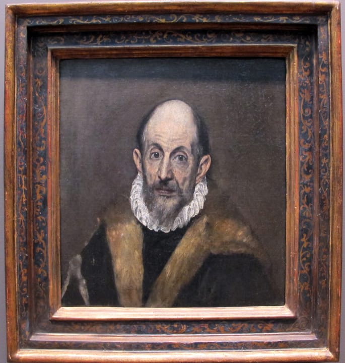 Portrait or photograph of El Greco: Spanish paintings in the Metropolitan Museum of Art