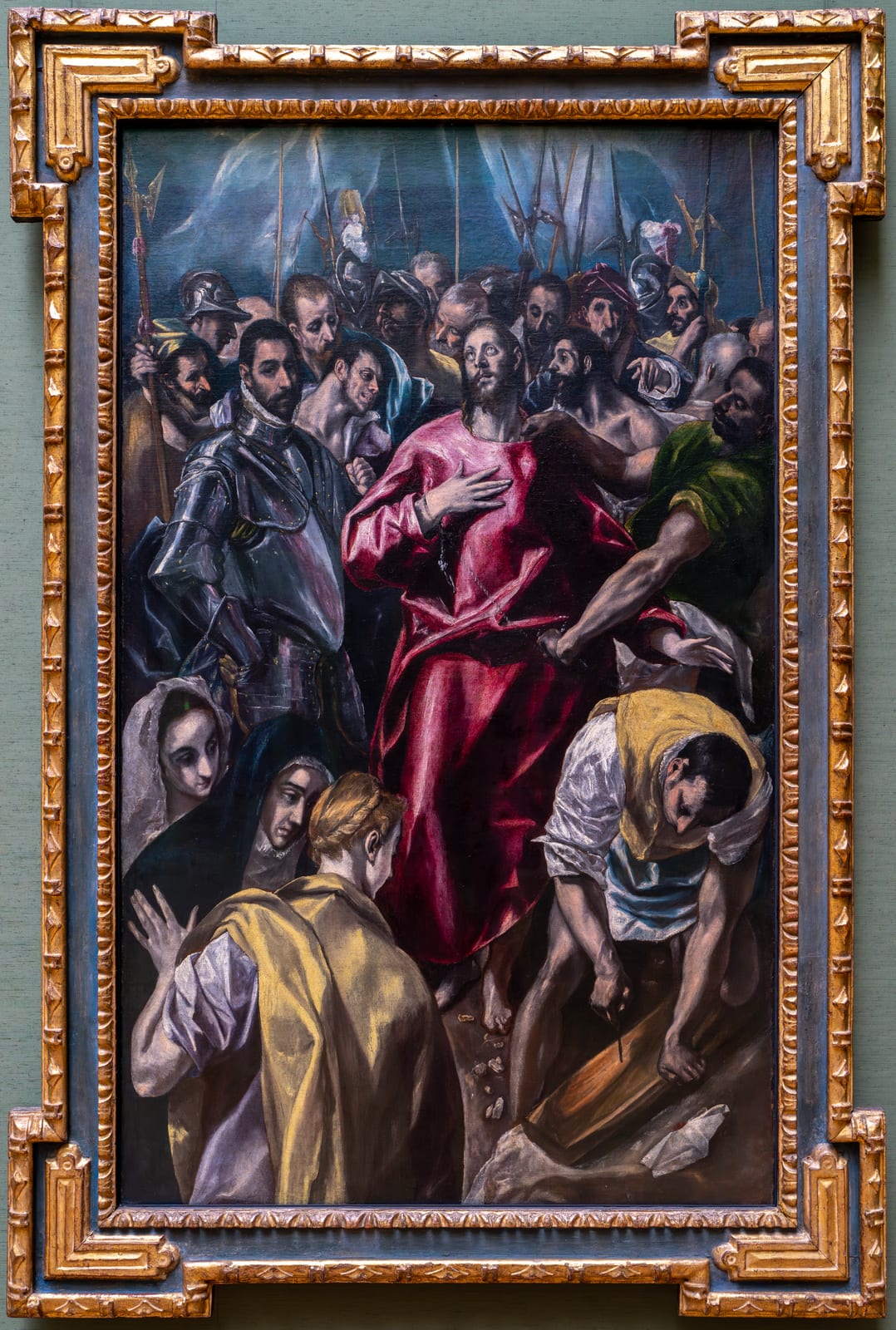 Portrait or photograph of El Greco: The Disrobing of Christ - El Greco
