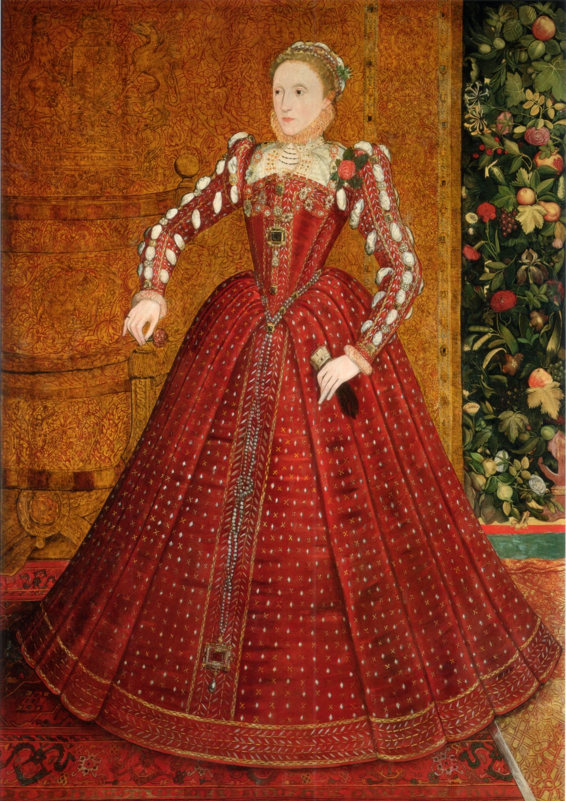 Portrait or photograph of Elizabeth I: Depicted person: Elizabeth I of England (1533-1603)