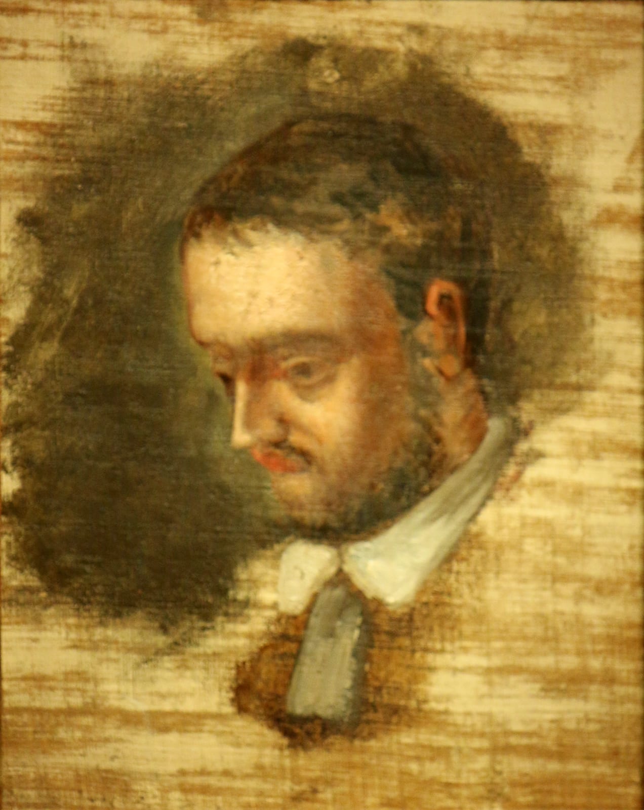 Portrait or photograph of Emile Zola: Paul Cézanne - portrait d'Emile Zola