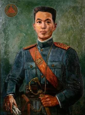 Portrait or photograph of Emilio Aguinaldo: Emilio Aguinaldo Malacang Palace Portrait