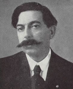Portrait or photograph of Enrique Granados: Enrique Granados (July 27, 1867 – March 24, 1916) was a Spanish composer and pianist of classical music; The image i