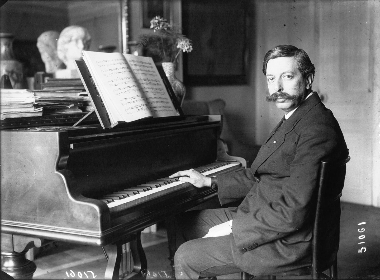 Portrait or photograph of Enrique Granados: Portrait of Enrique Granados