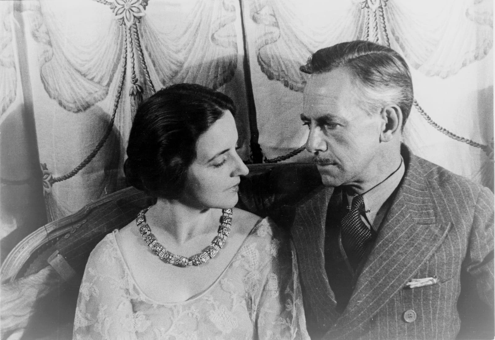 Portrait or photograph of Eugene O'Neill: Eugene O'Neill and Carlotta Monterey O'Neill