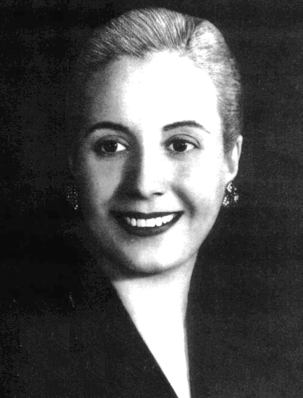 Portrait or photograph of Eva Peron: Eva Perón (1919-1952)