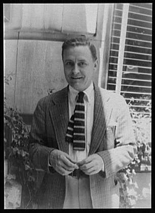 Portrait or photograph of F. Scott Fitzgerald: Title: Portrait of F. Scott Fitzgerald Abstract: 1 photographic print : gelatin silver.