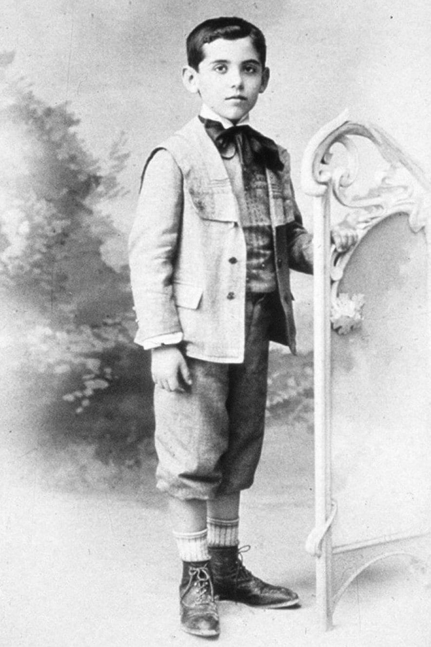 Portrait or photograph of Federico Garcia Lorca: Federico García Lorca a los seis años de edad