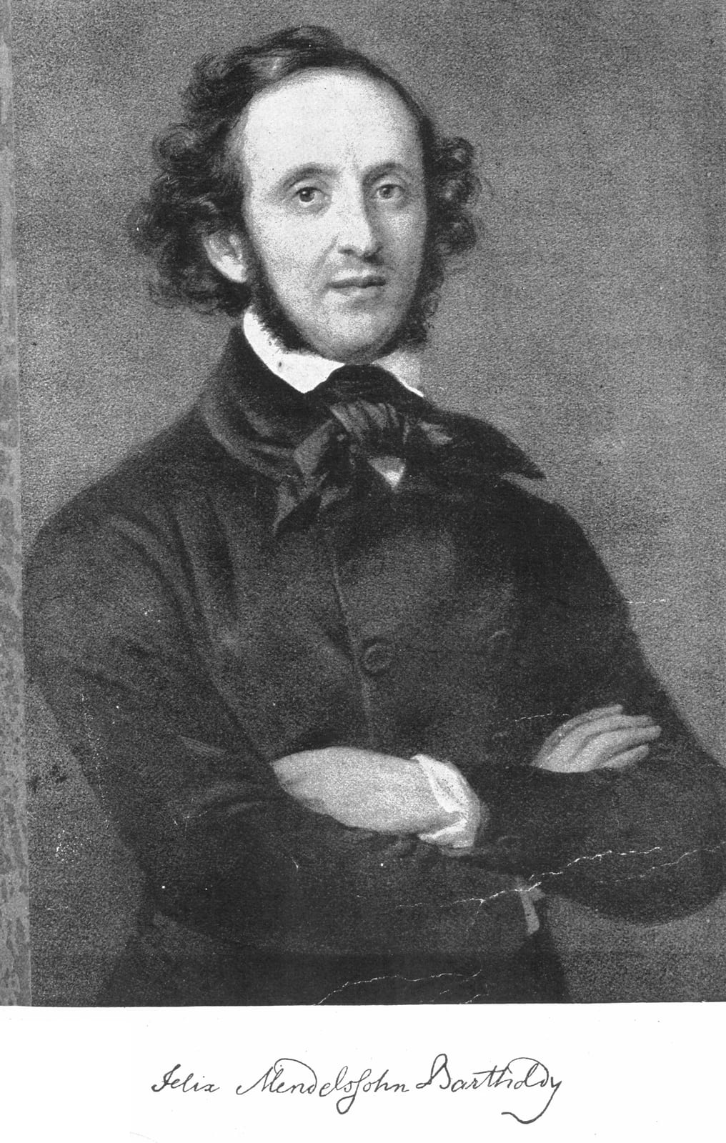 Portrait or photograph of Felix Mendelssohn: Felix Mendelssohn Bartholdy