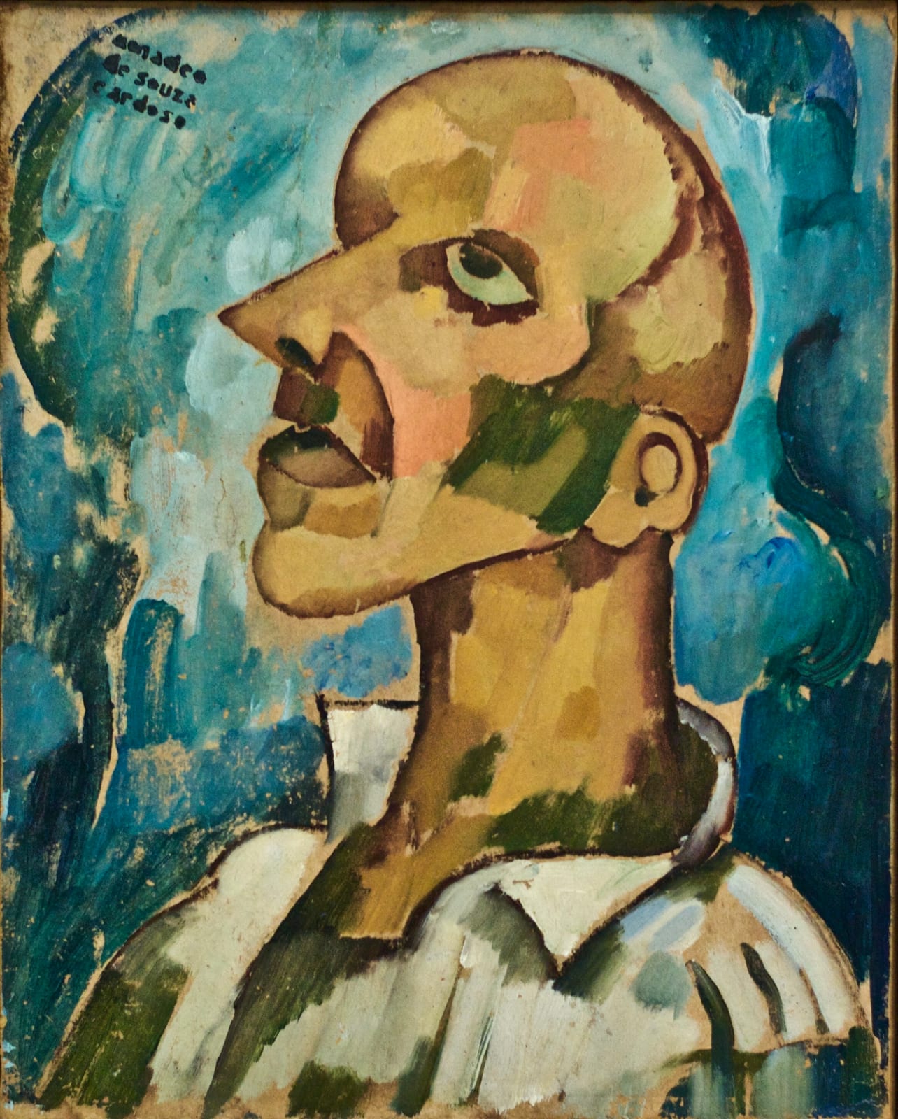 Portrait or photograph of Fernando Pessoa: Museu Nacional de Arte Contemporânea (Museu do Chiado), MNAC, Lisbon, Portugal BIOGRAPHY Amadeo de Souza-Cardoso move