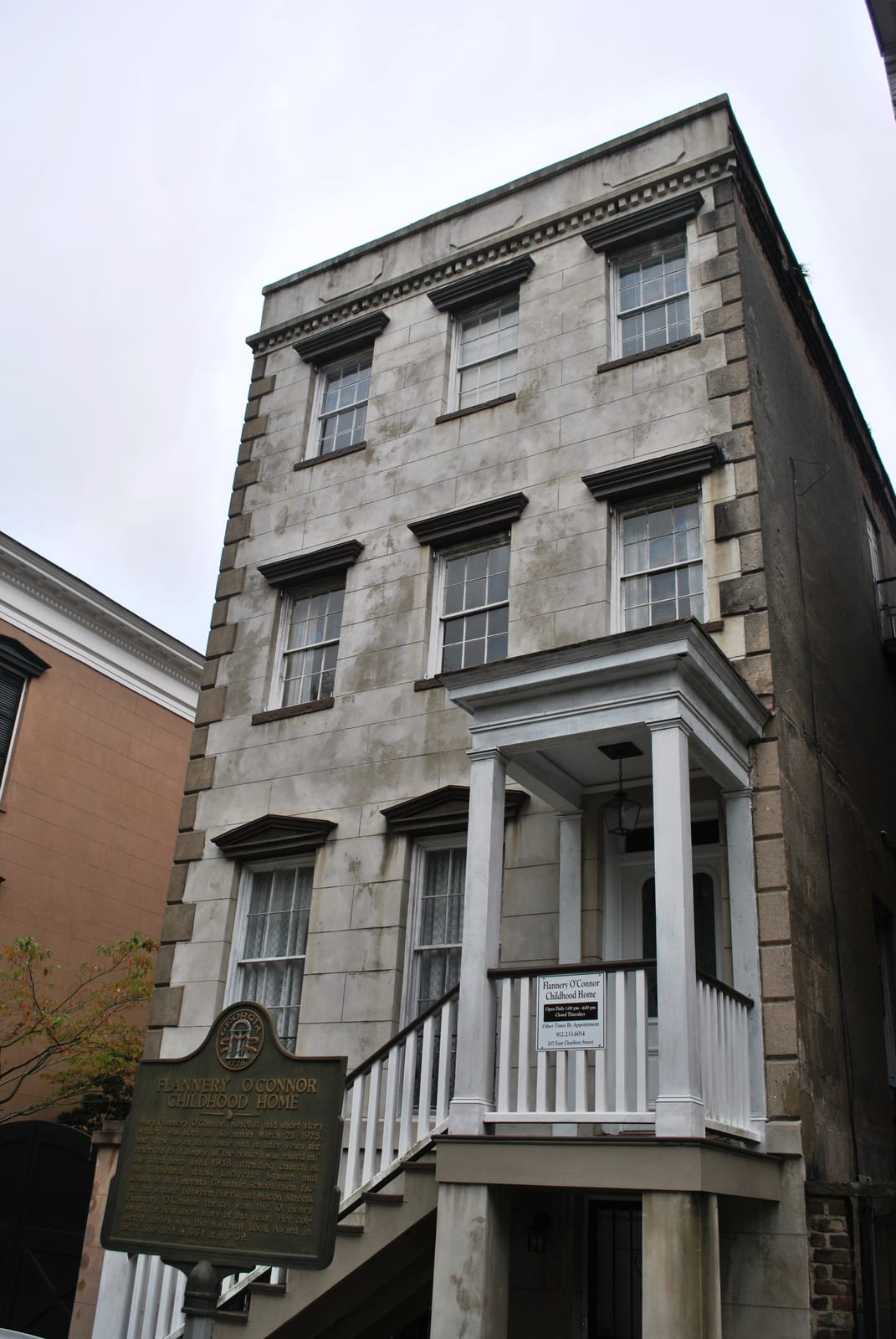 Portrait or photograph of Flannery O'Connor: Flannery O'Connor Childhood Home
