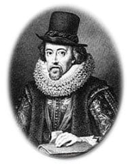 Portrait or photograph of Francis Bacon: 弗兰西斯‧培根 来源: http://www.classicallibrary.org/bacon/ ——共有知识财产(public domain)