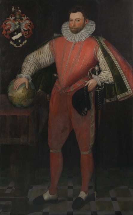 Portrait or photograph of Francis Drake: Sir Francis Drake (post 1580)
