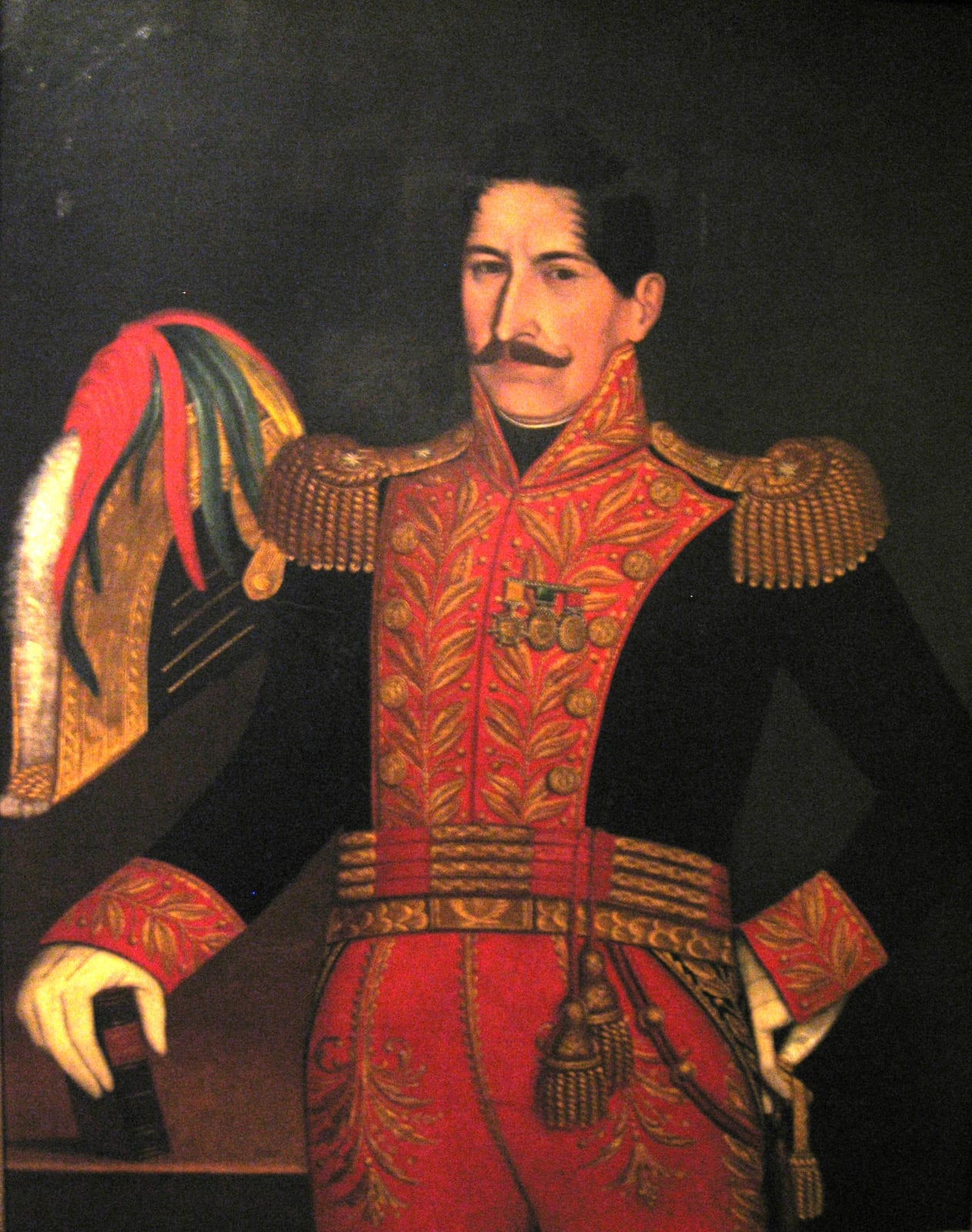 Portrait or photograph of Francisco de Paula Santander: Francisco de Paula Santander (1792-1840)