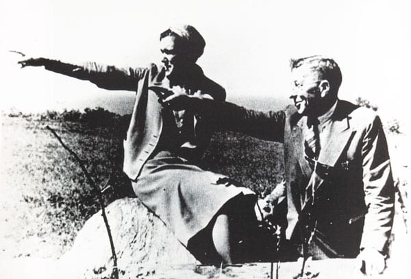 Portrait or photograph of Frederick Banting: This is a 1939 image of Frederick Banting with his second wife Henrietta.