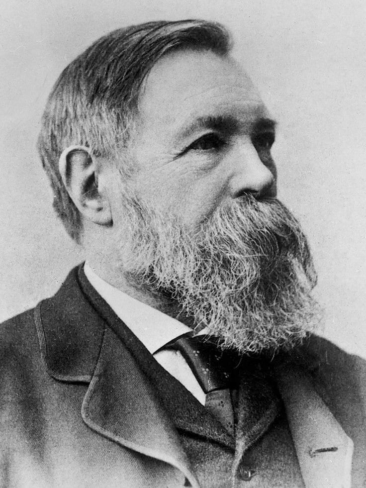Portrait or photograph of Friedrich Engels: portrait of Friedrich Engels in 1891