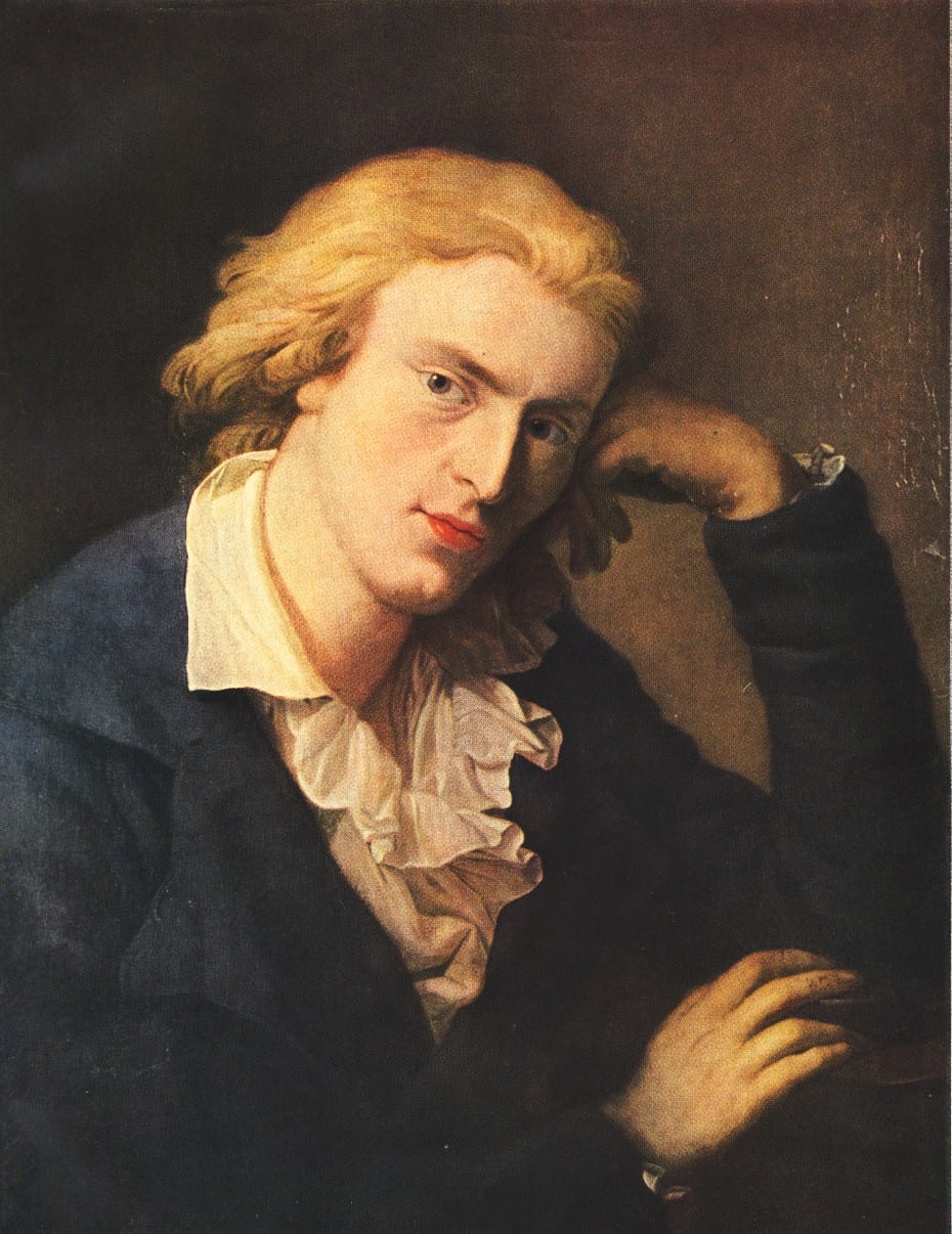 Portrait or photograph of Friedrich Schiller: Anton Graff - Friedrich Schiller