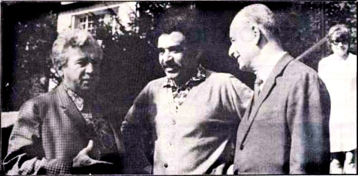 Portrait or photograph of Gabriel Garcia Marquez: This picture is mine, part of my family's photo archive, taken by my great-aunt Rosita (Adonias Filho's wife).