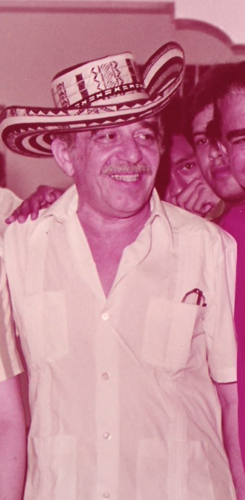 Portrait or photograph of Gabriel Garcia Marquez: Picture of Gabriel Garcia Marquez