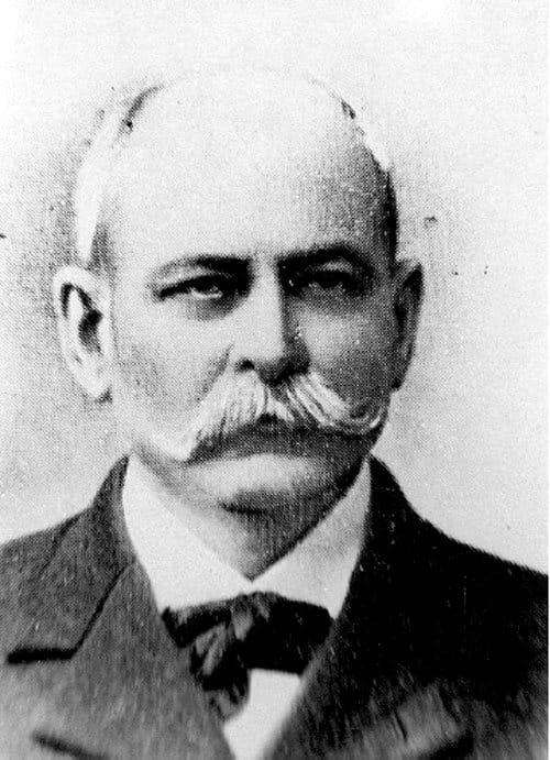 Portrait or photograph of Gabriel Rene Moreno: El historiador y escritor bolivano Gabriel René Moreno