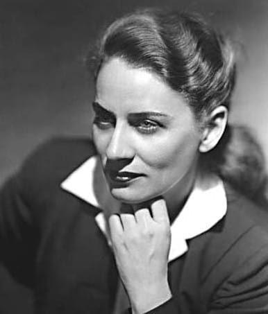 Portrait or photograph of Gabrielle Roy: Gabrielle Roy, 1945.