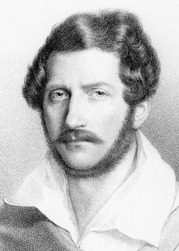 Portrait or photograph of Gaetano Donizetti: Gaetano Donizetti (1797-1848), composer -