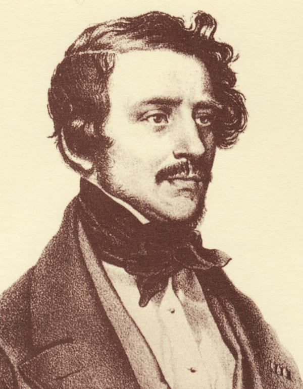 Portrait or photograph of Gaetano Donizetti: Gaetano Donizetti (1797-1848), composer -