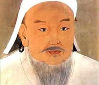 Portrait or photograph of Genghis Khan: Portrait of Genghis Khan