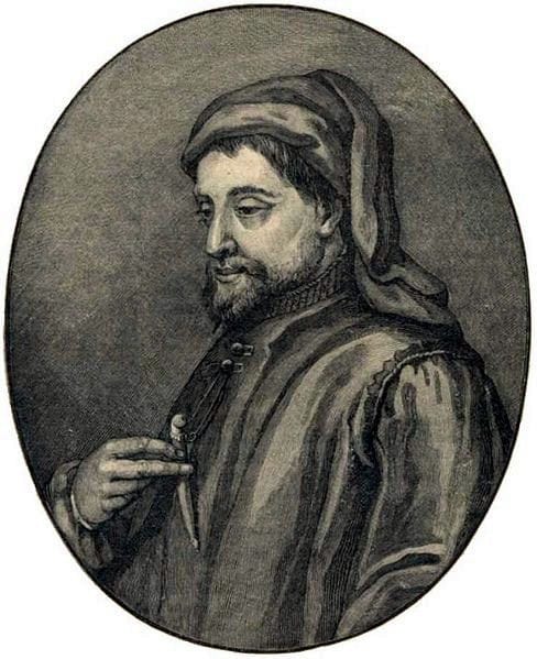 Portrait or photograph of Geoffrey Chaucer: Geoffrey Chaucer