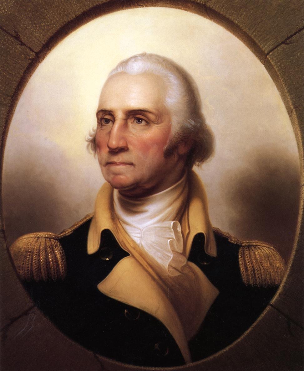 Portrait or photograph of George Washington: Portrait of George Washington