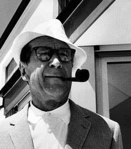 Portrait or photograph of Georges Simenon: Georges Simenon