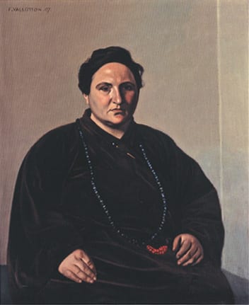 Portrait or photograph of Gertrude Stein: Félix Valloton, Portrait of Gertrude Stein, 1907