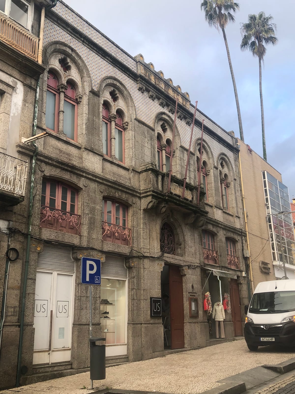 Portrait or photograph of Gil Vicente: The old Gil Vicente Theatre in Guimarães, Portugal