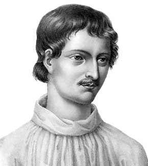 Portrait or photograph of Giordano Bruno: Giordano Bruno