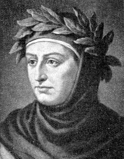 Portrait or photograph of Giovanni Boccaccio: Giovanni Boccaccio
