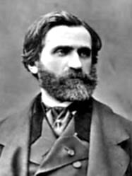 Portrait or photograph of Giuseppe Verdi: Italian composer Giuseppe Verdi (1813-1901). Photographer unknown, year unknown (ca. 1850?).