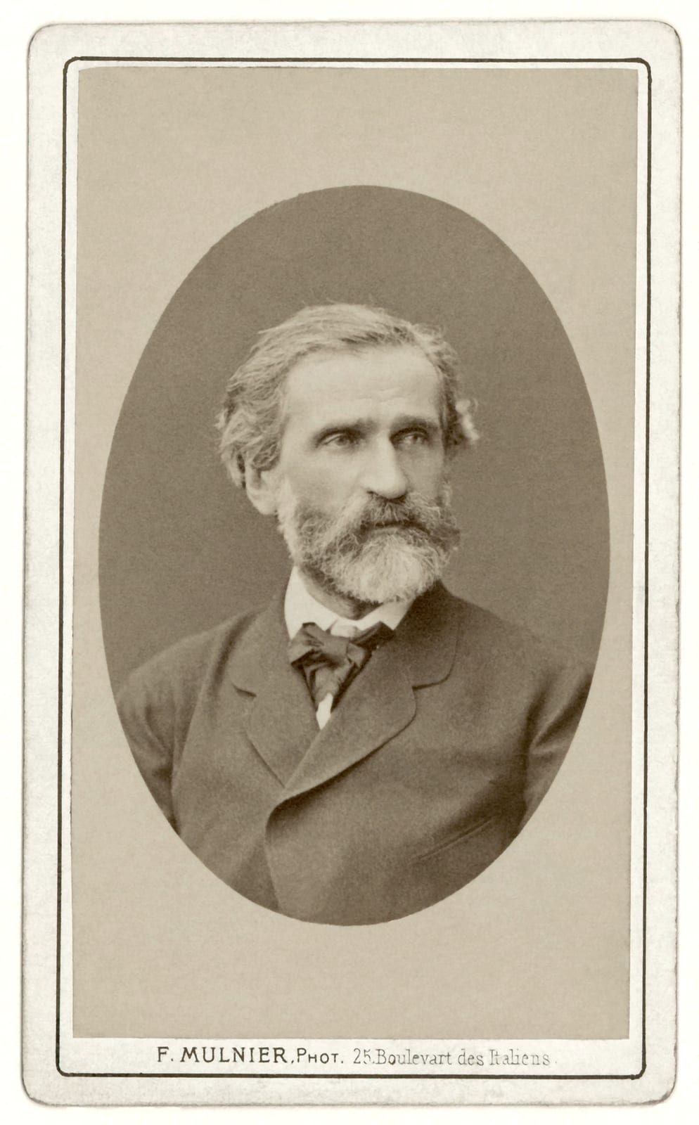 Portrait or photograph of Giuseppe Verdi: Giuseppe Verdi (1813-1901)