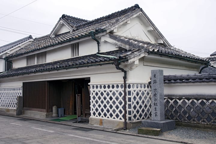 Portrait or photograph of Hakushu Kitahara: Kitahara Hakushu Memorial Park , Yanagawa , Fukuoka prefecture , Japan
