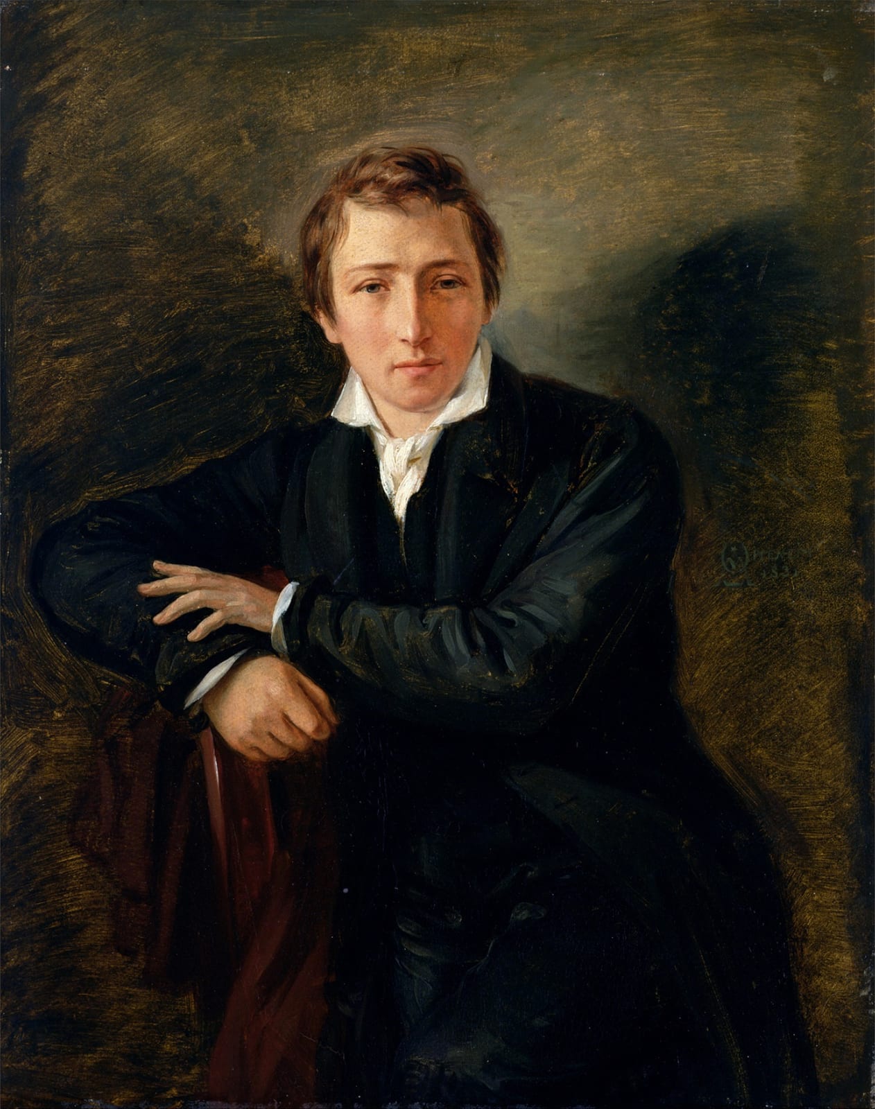Portrait or photograph of Heinrich Heine: Heinrich Heine-Oppenheim