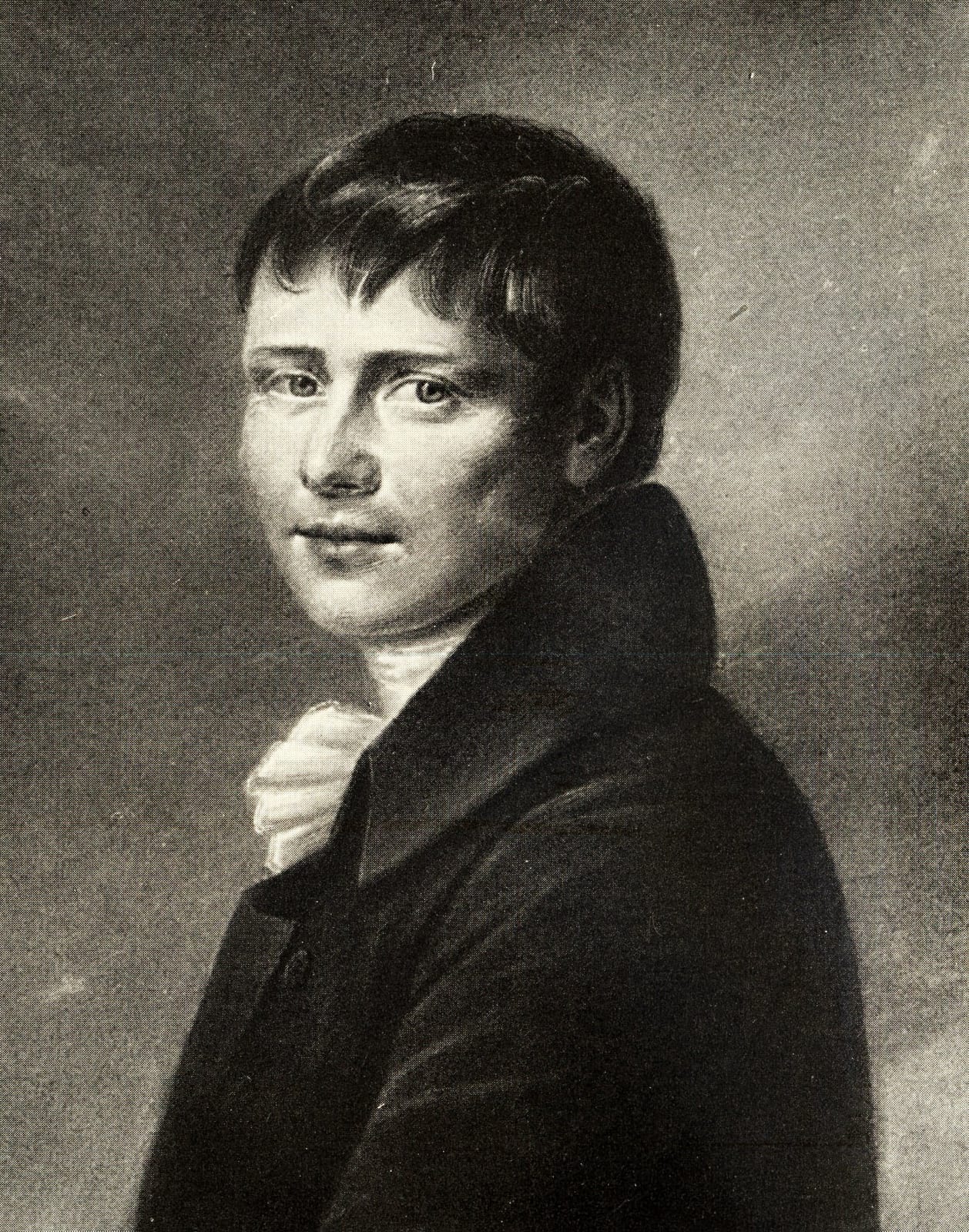 Portrait or photograph of Heinrich von Kleist: Heinrich von Kleist (1777-1811); 25 × 20 cm